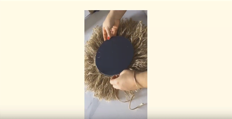 miroir sur mesure DIY